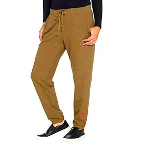 LOGO French terry jogger, sz 4X in 2 colors